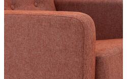 Goossens fauteuil hipp oranje stof - 8251507-goossens-hipp-fauteuil-stof-01