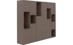 Goossens wandmeubel granada bruin eiken - 8251542-goossens-granada-wandmeubel-eiken-01