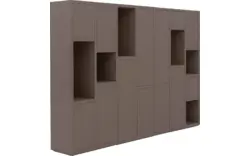 Goossens wandmeubel granada bruin eiken - 8251543-goossens-granada-wandmeubel-eiken-01