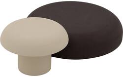 Goossens salontafel mushroom bruin leefbeton - 8251553-goossens-mushroom-salontafel-leefbeton-01