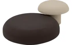 Goossens salontafel mushroom bruin leefbeton - 8251553-goossens-mushroom-salontafel-leefbeton-01