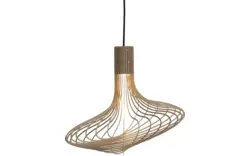 Goossens hanglamp lody beige metaal - 8251585-goossens-lody-max-5-watt-01