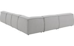 Goossens excellent u bank sens bruin stof - 8251659-gespiegeld-02