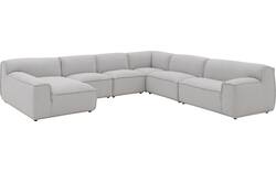 Goossens excellent u bank sens bruin stof - 8251660-goossens-excellent-sens-bank-stof-bruin-01