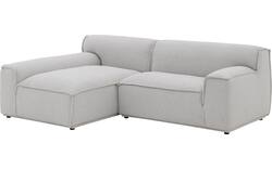 Goossens excellent loungebank sens bruin stof - 8251678-goossens-excellent-sens-bank-stof-bruin-01