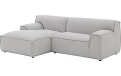 Goossens excellent loungebank sens bruin stof - 8251679-goossens-excellent-sens-bank-stof-bruin-01