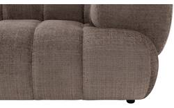 Goossens hoekbank weave bruin stof - 8251717-gespiegeld-02