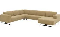 Goossens u bank mellow geel stof - 8252089-gespiegeld-02