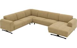 Goossens u bank mellow geel stof - 8252089-gespiegeld-02