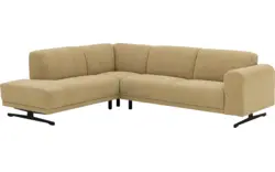 Goossens hoekbank mellow geel stof - 8252091-gespiegeld-10