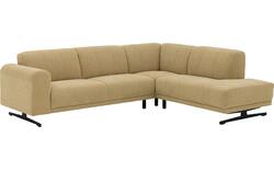 Goossens hoekbank mellow geel stof - 8252091-goossens-mellow-bank-stof-geel-02
