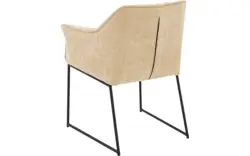Goossens eetkamerstoel ronnie beige stof - 8252094-goossens-ronnie-eetkamerstoel-stof-beige-01