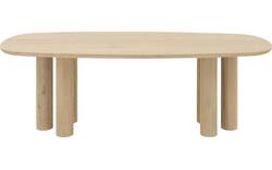 Goossens eettafel slim wit eiken - 8252120-goossens-slim-eettafel-eiken-wit-01