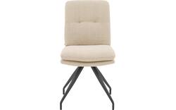 Goossens eetkamerstoel mirthe beige stof - 8252170-goossens-mirthe-eetkamerstoel-stof-beige-01