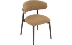 Goossens eetkamerstoel diede geel stof - 8252179-goossens-diede-eetkamerstoel-stof-geel-01