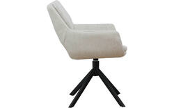 Goossens eetkamerstoel daisy beige stof - 8252189-goossens-daisy-eetkamerstoel-stof-beige-01