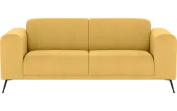Goossens zitbank shallow geel stof - 8252232-goossens-shallow-bank-stof-geel-01