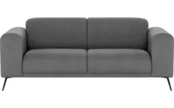 Goossens zitbank shallow grijs stof - 8252239-goossens-shallow-bank-stof-grijs-01