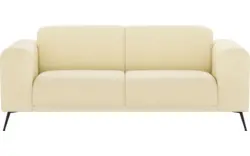 Goossens zitbank shallow geel stof - 8252243-goossens-shallow-bank-stof-geel-01