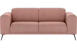 Goossens zitbank shallow roze stof - 8252246-goossens-shallow-bank-stof-roze-01