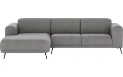 Goossens loungebank shallow grijs stof - 8252330-goossens-shallow-bank-stof-grijs-01