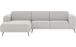 Goossens loungebank shallow grijs stof - 8252342-goossens-shallow-bank-stof-grijs-01