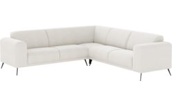Goossens hoekbank shallow wit stof - 8252368-goossens-shallow-bank-stof-wit-01