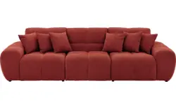 Goossens excellent zitbank kubus rood stof - 8252683-goossens-excellent-kubus-bank-stof-rood-01