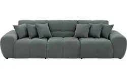 Goossens excellent zitbank kubus groen stof - 8252686-goossens-excellent-kubus-bank-stof-groen-01