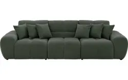 Goossens excellent zitbank kubus groen stof - 8252688-goossens-excellent-kubus-bank-stof-groen-01