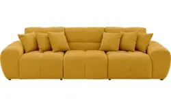 Goossens excellent zitbank kubus geel stof - 8252692-goossens-excellent-kubus-bank-stof-geel-01