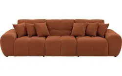 Goossens excellent zitbank kubus bruin stof - 8252693-goossens-excellent-kubus-bank-stof-bruin-01