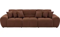 Goossens excellent zitbank kubus bruin stof - 8252694-goossens-excellent-kubus-bank-stof-bruin-01