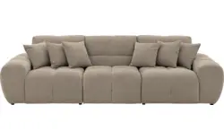 Goossens excellent zitbank kubus bruin stof - 8252698-goossens-excellent-kubus-bank-stof-bruin-01