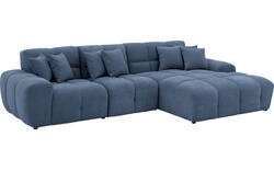 Goossens excellent loungebank kubus blauw stof - 8252700-gespiegeld-03