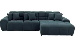 Goossens excellent loungebank kubus blauw stof - 8252703-gespiegeld-02