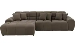 Goossens excellent loungebank kubus bruin stof - 8252712-goossens-excellent-kubus-bank-stof-bruin-01