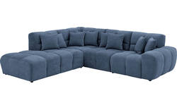Goossens excellent hoekbank kubus blauw stof - 8252716-gespiegeld-03