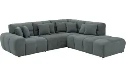 Goossens excellent hoekbank kubus groen stof - 8252718-goossens-excellent-kubus-bank-stof-groen-01