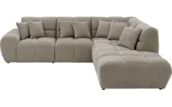 Goossens excellent hoekbank kubus bruin stof - 8252729-goossens-excellent-kubus-bank-stof-bruin-01