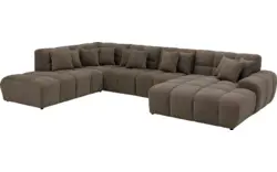 Goossens excellent u bank kubus bruin stof - 8252744-gespiegeld-02