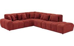 Goossens excellent hoekbank kubus rood stof - 8252747-goossens-excellent-kubus-bank-stof-rood-02