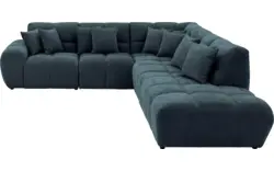 Goossens excellent hoekbank kubus blauw stof - 8252751-goossens-excellent-kubus-bank-stof-blauw-01