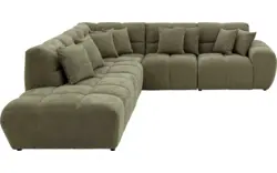 Goossens excellent hoekbank kubus groen stof - 8252755-gespiegeld-02