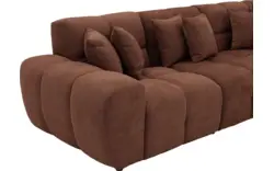 Goossens excellent hoekbank kubus bruin stof - 8252758-goossens-excellent-kubus-bank-stof-bruin-01