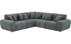 Goossens excellent hoekbank kubus groen stof - 8252766-goossens-excellent-kubus-bank-stof-groen-01