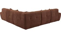 Goossens excellent hoekbank kubus bruin stof - 8252774-goossens-excellent-kubus-bank-stof-bruin-01