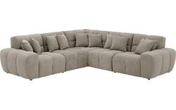 Goossens excellent hoekbank kubus bruin stof - 8252777-goossens-excellent-kubus-bank-stof-bruin-02