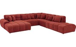 Goossens excellent u bank kubus rood stof - 8252779-goossens-excellent-kubus-bank-stof-rood-02