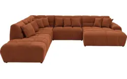 Goossens excellent u bank kubus bruin stof - 8252789-gespiegeld-02